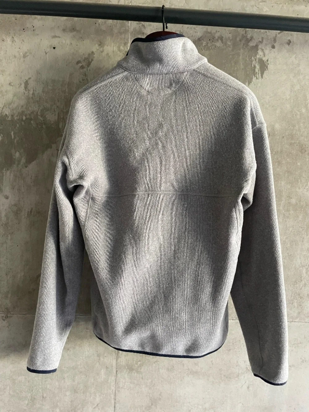 Patagonia Gray Snap Fleece Pullover – Size Small